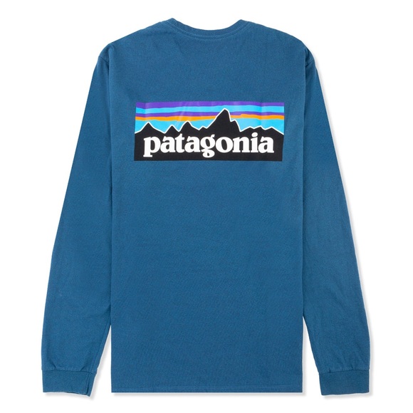 Patagonia Shirts Patagonia Mens Longsleeved P6 Logo Responsibilitee